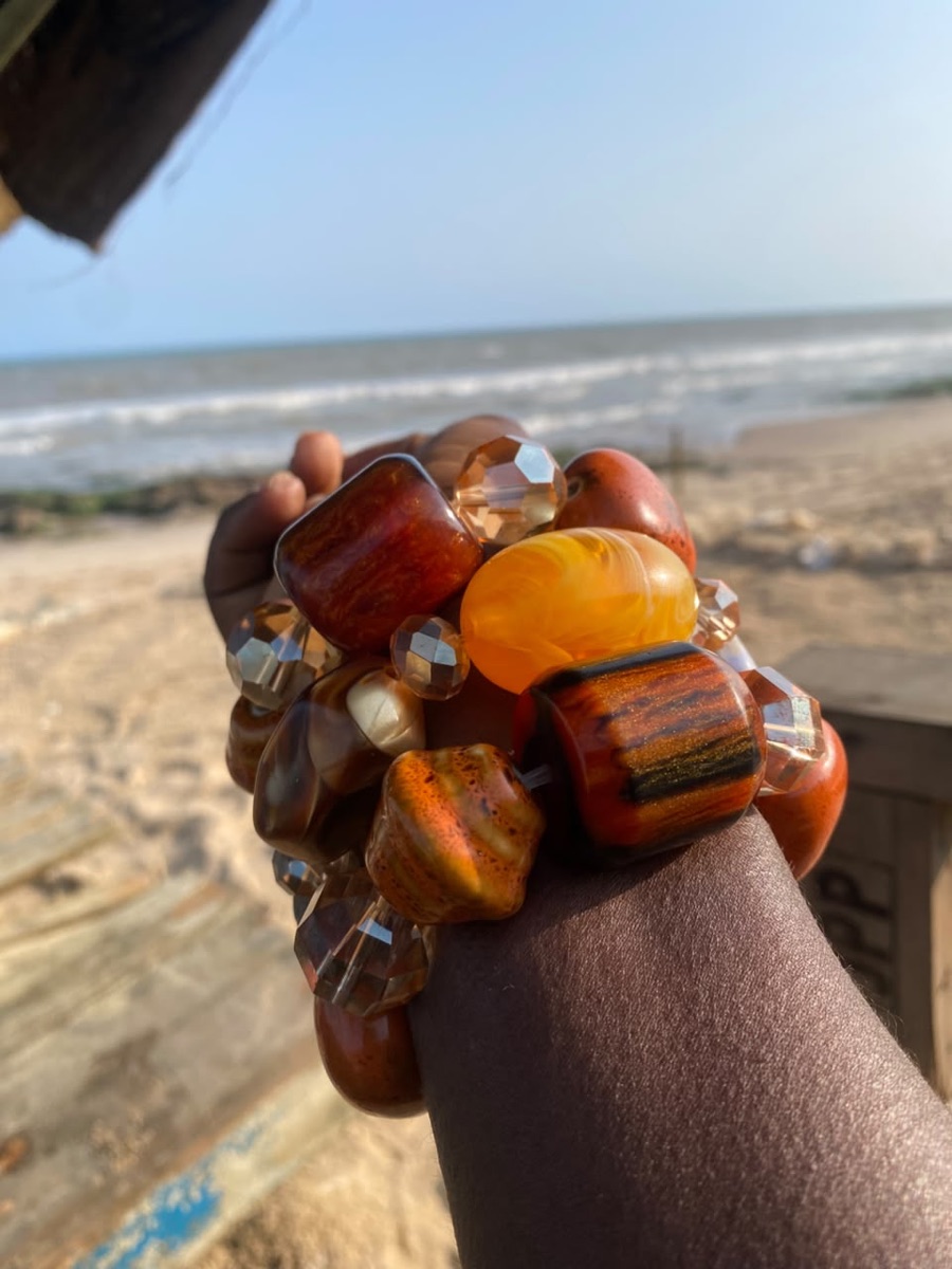 Chunky beaded bracelet